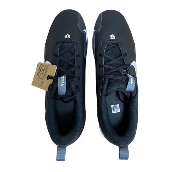 NIKE FORCE TROUT 9 KEYSTONE BASEBALL CLEATS FB9728-001 MENS SIZE 11.5 BLACK NEW - Picture 6 of 10